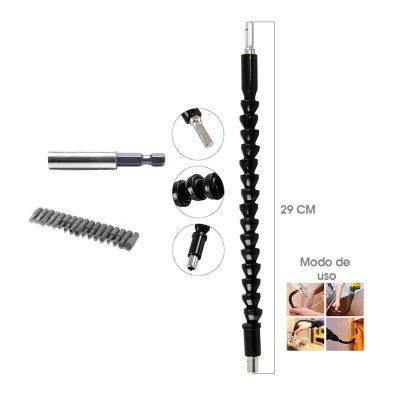 DESARMADOR FLEXIBLE CON PUNTAS 13 PCS