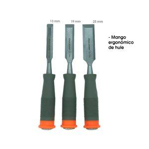 FORMONES ERGONOMICOS 3 PCS 13 19 Y 25 MM
