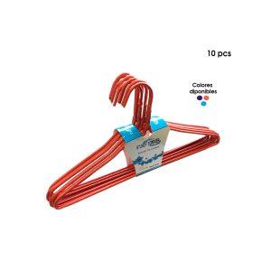 SERCHA DE METAL MARTILLADO COLORES 10 PCS NO-906