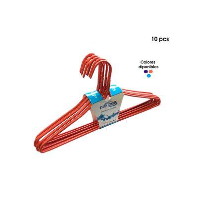 SERCHA DE METAL MARTILLADO COLORES 10 PCS NO-906