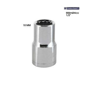 SOCKET 12MM RAIZ 1/2 12 PTS TOOLCRAFT