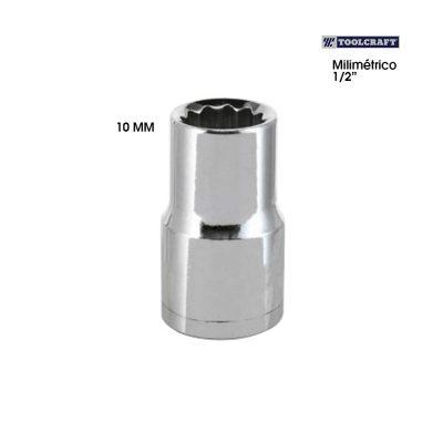 SOCKET 12MM RAIZ 1/2 12 PTS TOOLCRAFT