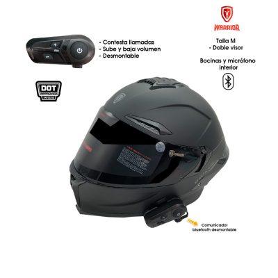 CASCO P/MOTO INTEGRAL DOBLE VISOR  SPARTA M
