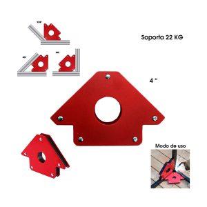 ESCUADRA MAGNETICA TIPO FLECHA P/SOLDAR 4PLG 308131C-4