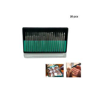 FRESAS PARA VIDRIO 20 PCS ACE-201303