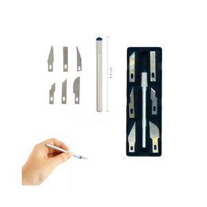 CUCHILLAS EXACTO 7 PCS PLASTICO ACE-204205C1