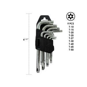 LLAVES TORX 13 CM 9 PCS  ACE-6011132C1
