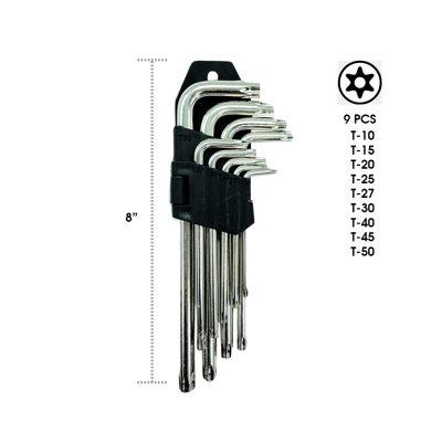 LLAVES TORX 16 CM 9 PCS  ACE-6011132B1