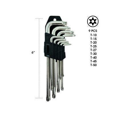 LLAVES TORX 16 CM 9 PCS  ACE-6011132A1