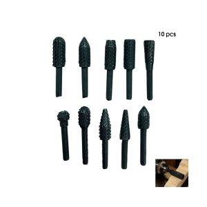 FRESAS METALICAS P/MADERA  6MM 10 PCS ACE-209152A1