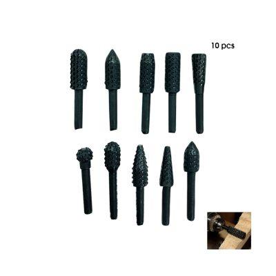 FRESAS METALICAS P/MADERA  6MM 10 PCS ACE-209152A1