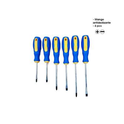 DESARMADORES 6 PCS PUNTA MAGNETICA 3013222F3