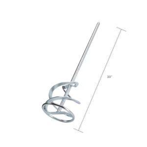 MEZCLADOR DE PINTURAS 50CMX10CM PLATEADO  4183-5