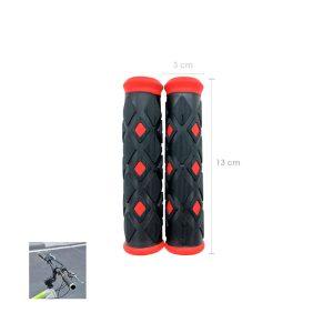 MANUBRIO P/BICICLETA HULE ROJO SBT246
