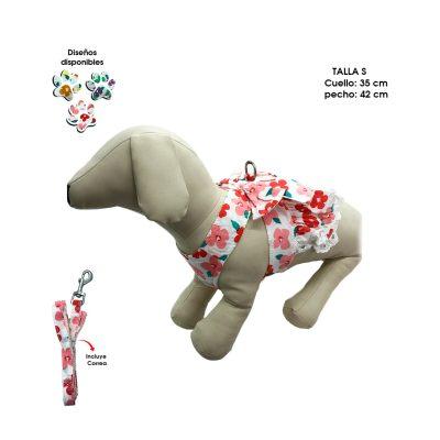 ARNES Y CORREA CON VESTIDO S P/MASCOTA PECTORALIS 70-1B