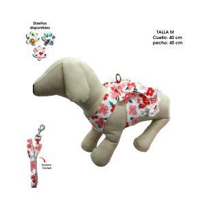 ARNES Y CORREA CON VESTIDO M P/MASCOTA PECTORALIS 70-1C