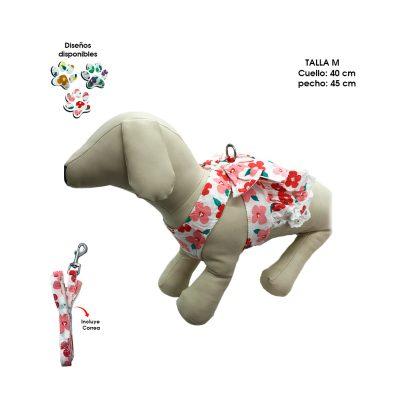 ARNES Y CORREA CON VESTIDO M P/MASCOTA PECTORALIS 70-1C