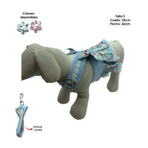 ARNES Y CORREA CON VESTIDO S P/MASCOTA PECTORALIS 70-2B
