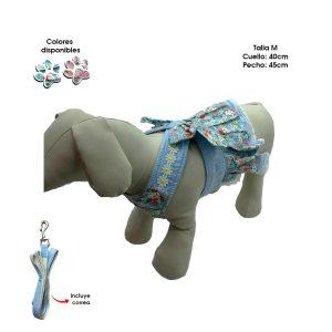 ARNES Y CORREA CON VESTIDO M P/MASCOTA PECTORALIS 70-2C