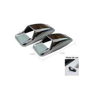 CAPUCHON P/CHORRITO PLASTICO CROMADO LIMPIABRISAS JM-075