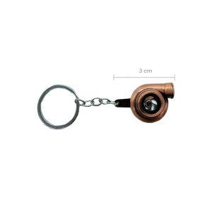 LLAVERO DE METAL TURBO COBRE 8098-6