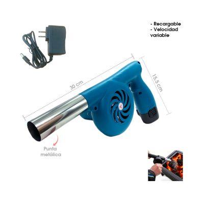 SOPLADOR PARA FUEGO GIRO RECARGABLE VEL VARIABLE  6329-1 110V