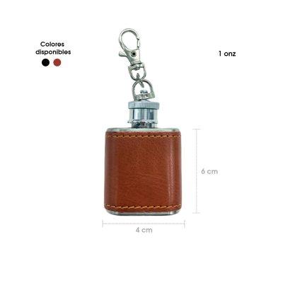 ANFORA  ACERO INOXIDABLE 10 ONZAS C/LLAVERO 6310B-3B