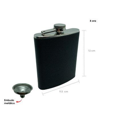 ANFORA  ACERO INOXIDABLE FORRADA 8 ONZAS 6310B-6