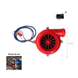 TURBO IMITACION ELECTRONICO 14 CM CD-020702