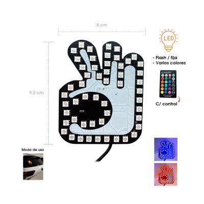 LUZ LED DE MANO SE?AL OK 12V CD-181849