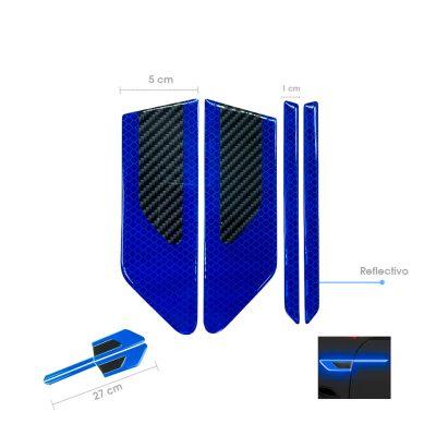 PROTECTOR P/PUERTA REFLECTIVO AZUL4 PCS 15CM CD-261422