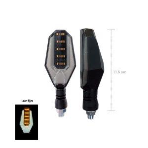 LAMPARA PIDEVIAS LED P/MOTO BLANCO/AMBAR ZXD-03