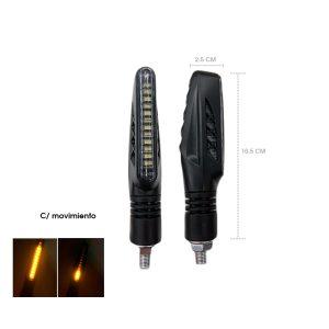 LAMPARA PIDEVIAS LED P/MOTO AMBAR ZXD-04