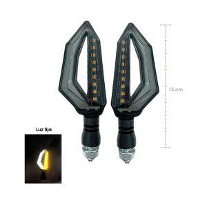 LAMPARA PIDEVIAS LED P/MOTO BLANCO/AMBAR ZXD-05