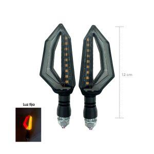 LAMPARA PIDEVIAS LED P/MOTO ROJO/AMBAR ZXD-05