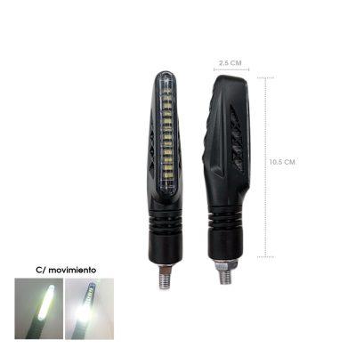 LAMPARA PIDEVIAS LED P/MOTO BLANCO ZXD-111