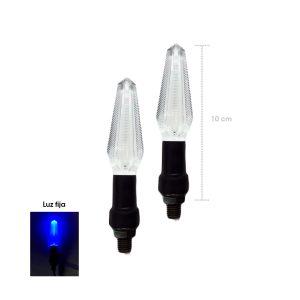 LAMPARA PIDEVIAS LED P/MOTO AZUL ZXD-112