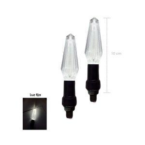 LAMPARA PIDEVIAS LED P/MOTO BLANCO ZXD-112