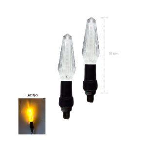 LAMPARA PIDEVIAS LED P/MOTO AMBAR ZXD-112
