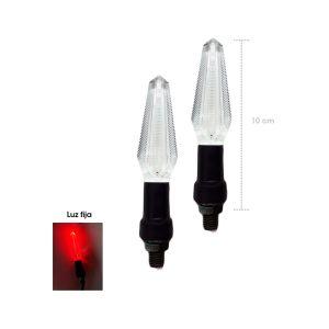 LAMPARA PIDEVIAS LED P/MOTO ROJO ZXD-112