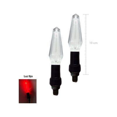 LAMPARA PIDEVIAS LED P/MOTO ROJO ZXD-112