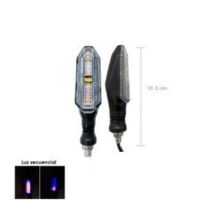 LAMPARA PIDEVIAS LED P/MOTO AZUL ZXD-99