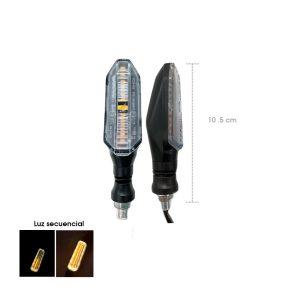 LAMPARA PIDEVIAS LED P/MOTO AMBAR ZXD-99