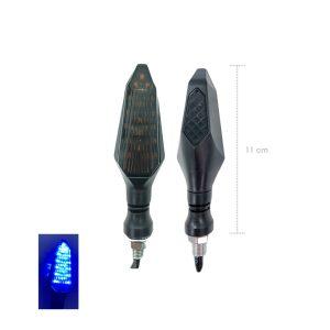 LAMPARA PIDEVIAS LED P/MOTO AZUL  ZXD-97