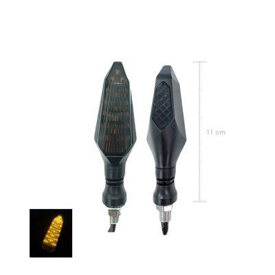 LAMPARA PIDEVIAS LED P/MOTO AMBAR  ZXD-97