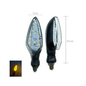 LAMPARA PIDEVIAS LED P/MOTO AMBAR  ZXD-69