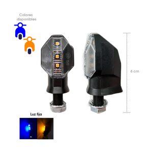 LAMPARA PIDEVIAS LED P/MOTO AZUL Y AMBAR ZXD-137