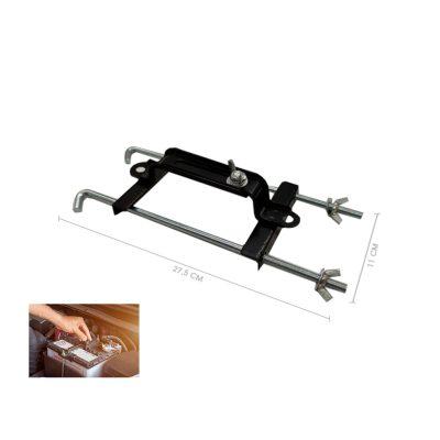 SOSTENEDOR DE BATERIA P/CARRO 27X11CM  1050