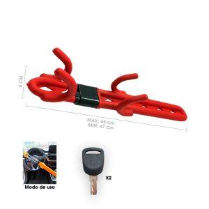CANDADO P/TIMON AL ROJO CQ-6096A SE6096R
