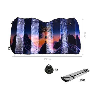 TAPASOL CIELO LOBO SOLITARIO 130X60CM CL2033